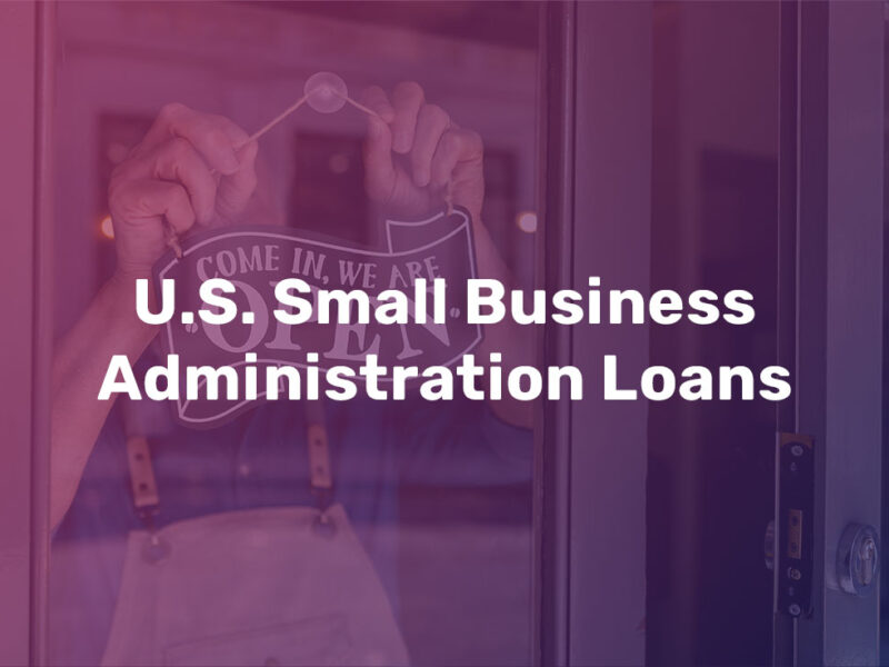 US Small Business Administration Loans